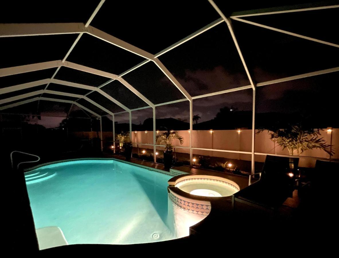 Villa-Haze, Lots Of Privacy, Solar & Electric Heated Pool And Spa Кейп-Корал Екстер'єр фото